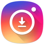 instagram video & image downloader android application logo